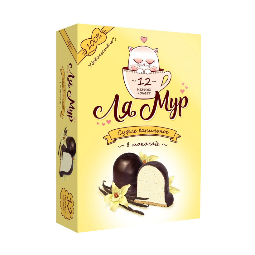 

Суфле Ля Мур Ванильное в шоколаде 230 г