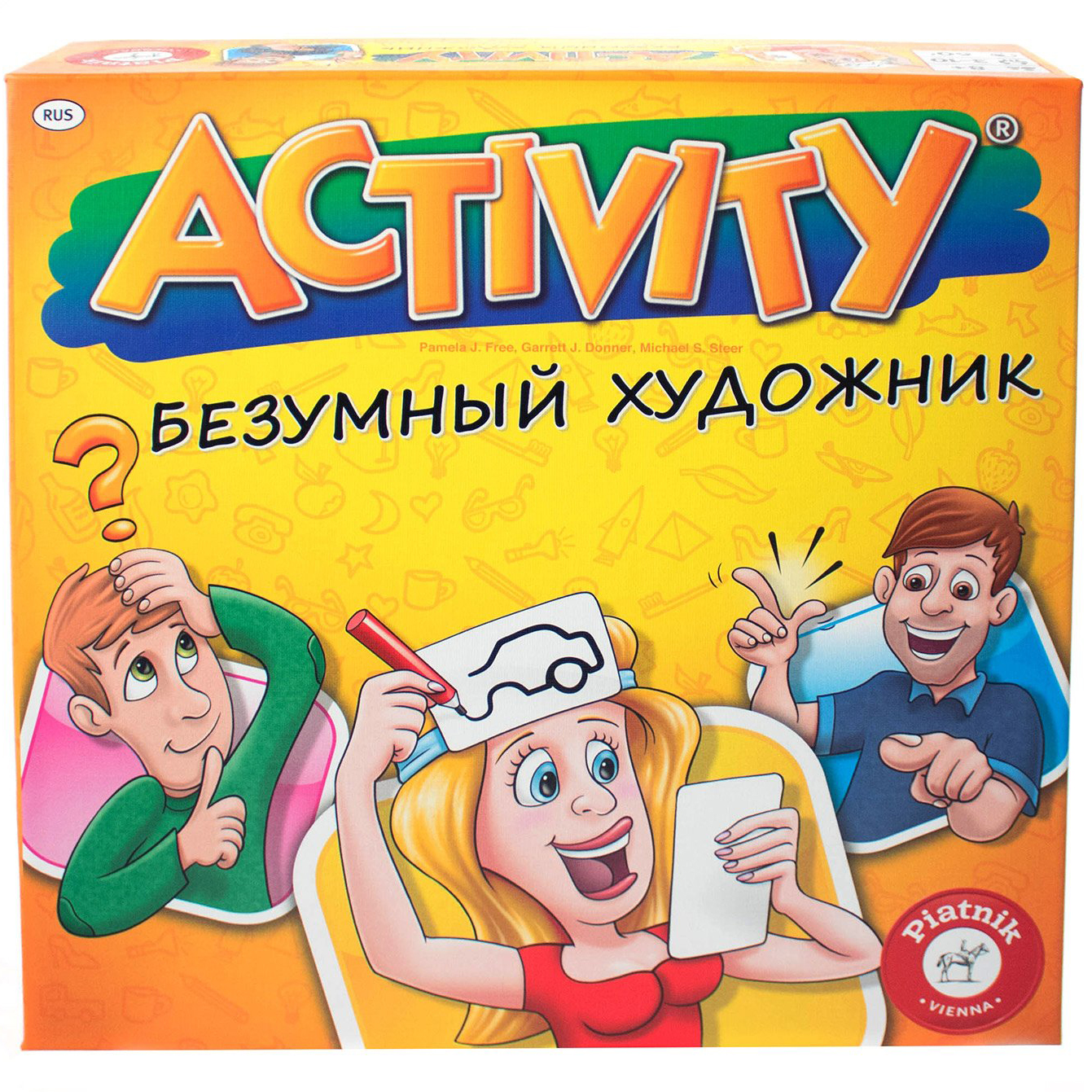 фото Игра настольная piatnik activity безумный художник 2