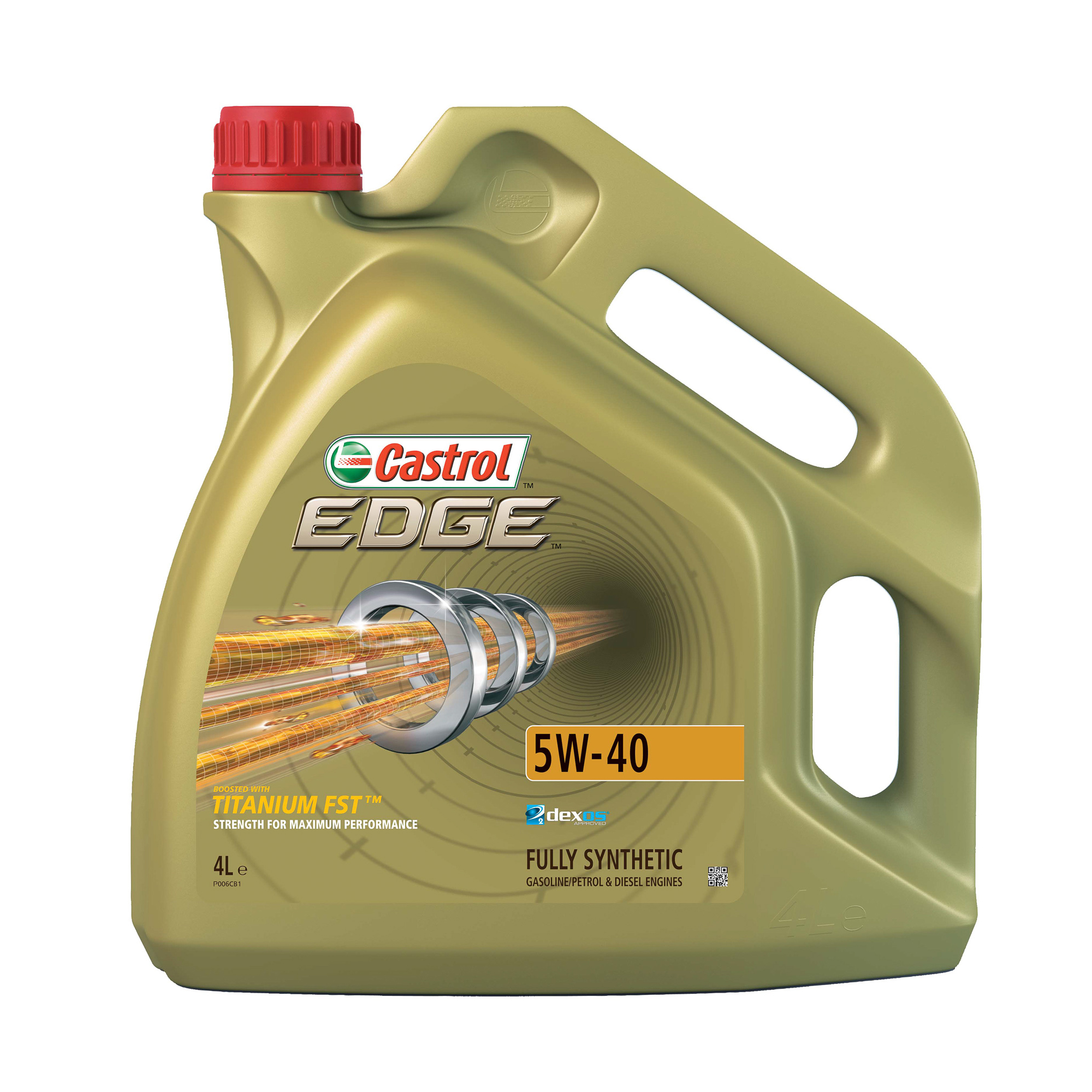 фото Масло моторное синтетическое castrol edge titanium fst 5w-40 (4л)