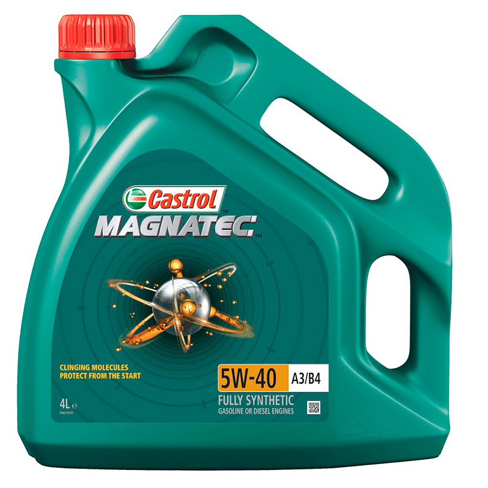 фото Масло моторное синтетическое castrol magnatec a3/b4 5w-40 (4л)