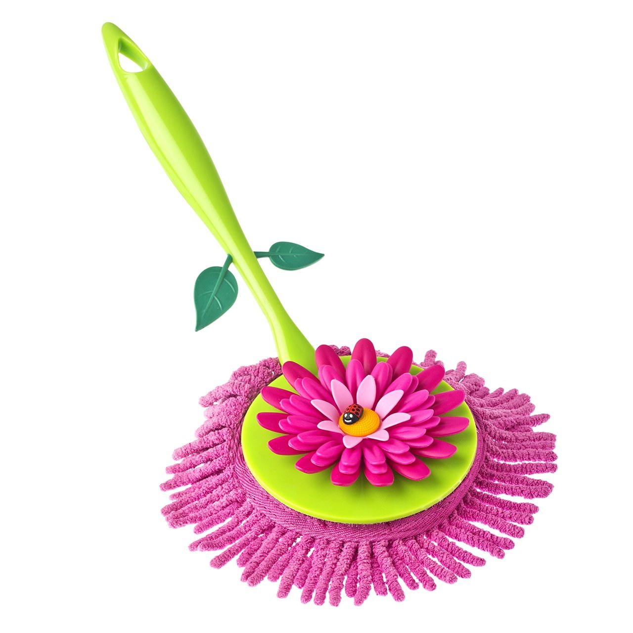 Щетка для пыли Vigar Flower Power 5899, цвет розовый - фото 1