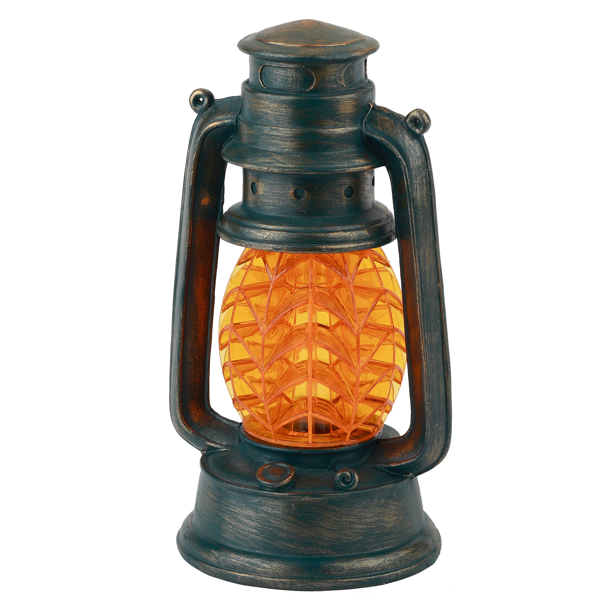 Светильник садовый ЭРА Фонарь sl-rsn23-lant-or эра, цвет оранжевый - фото 1