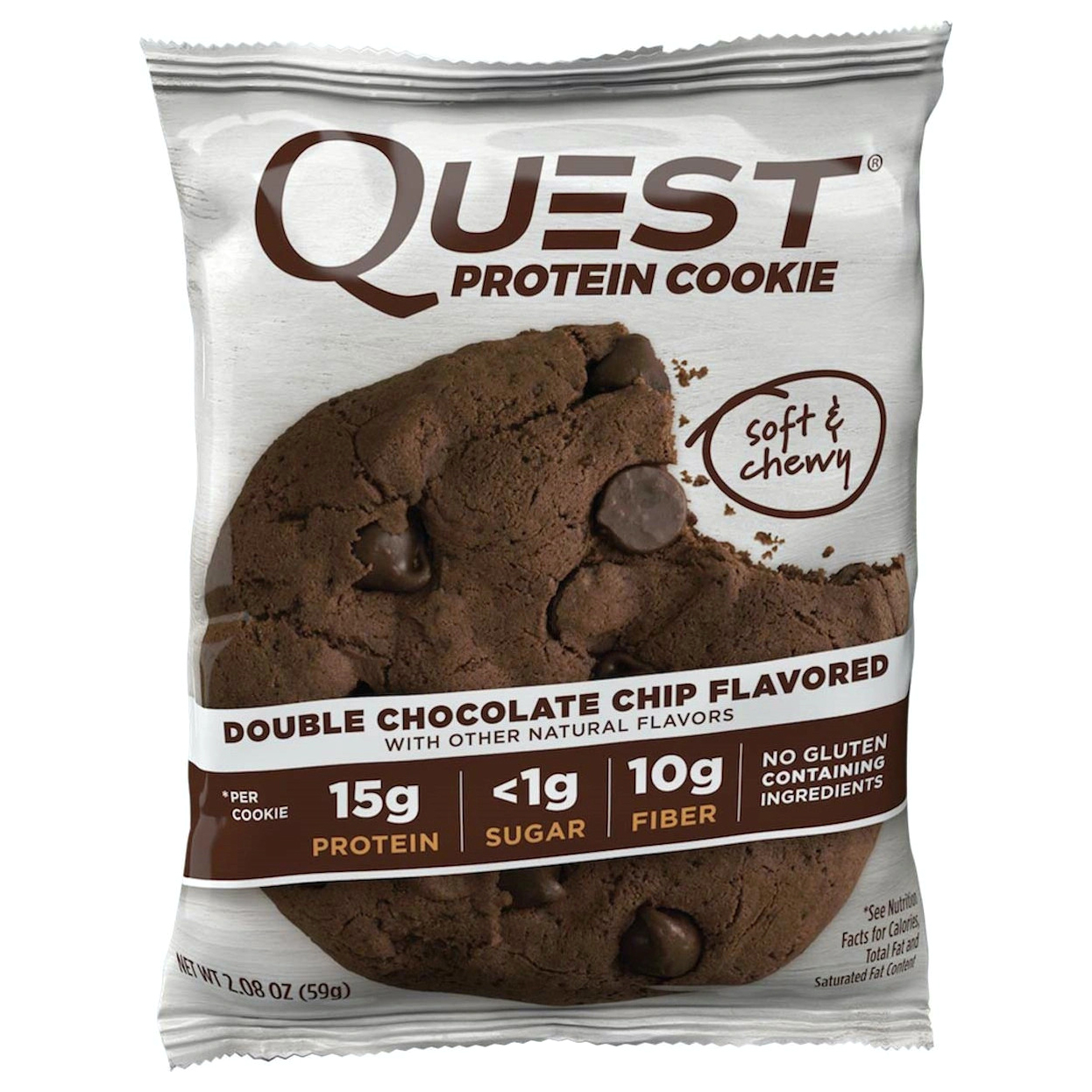 Печенье Quest Nutrition Cookie шоколадное 59 г - фото 1