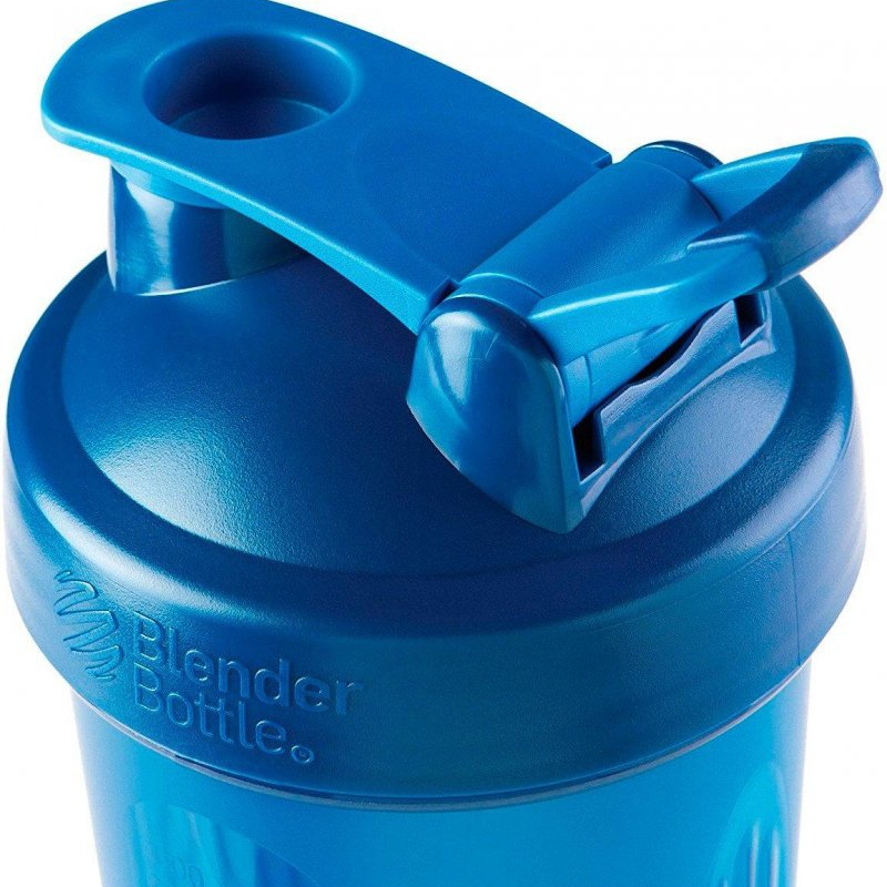 Бутылка-шейкер классическая BlenderBottle нэви 591 мл, цвет тёмно-синий - фото 3