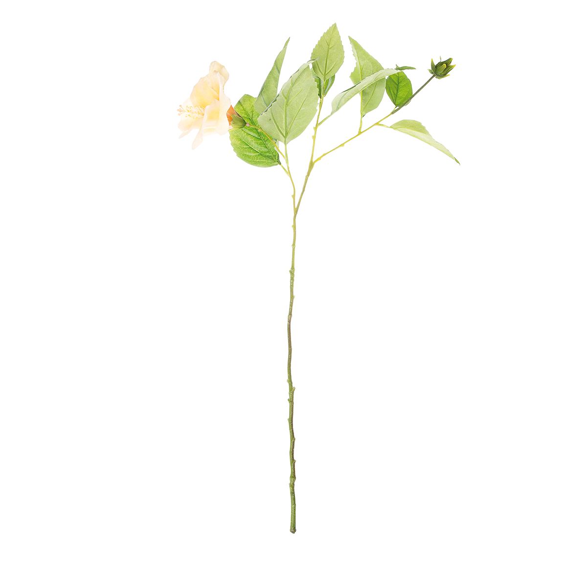 Искусственное растение Riverdale Гибискус светло-желтый 72см