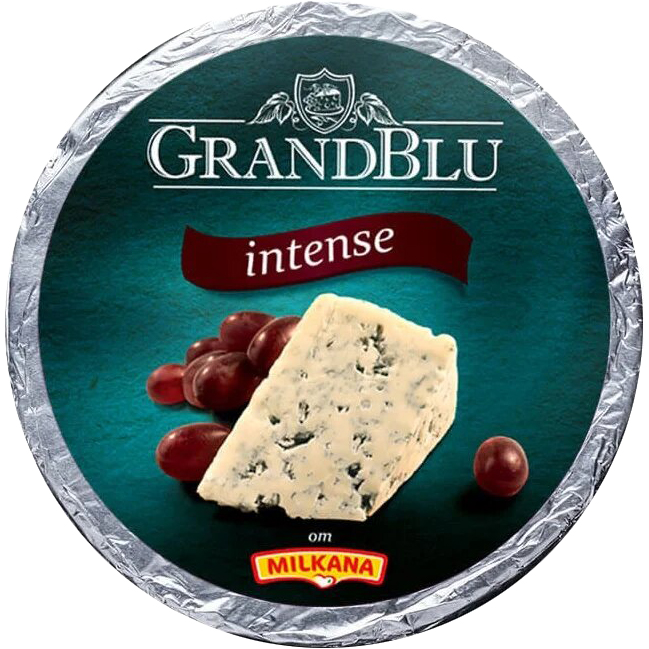 Сыр GrandBlu Intense с голубой плесенью 50%