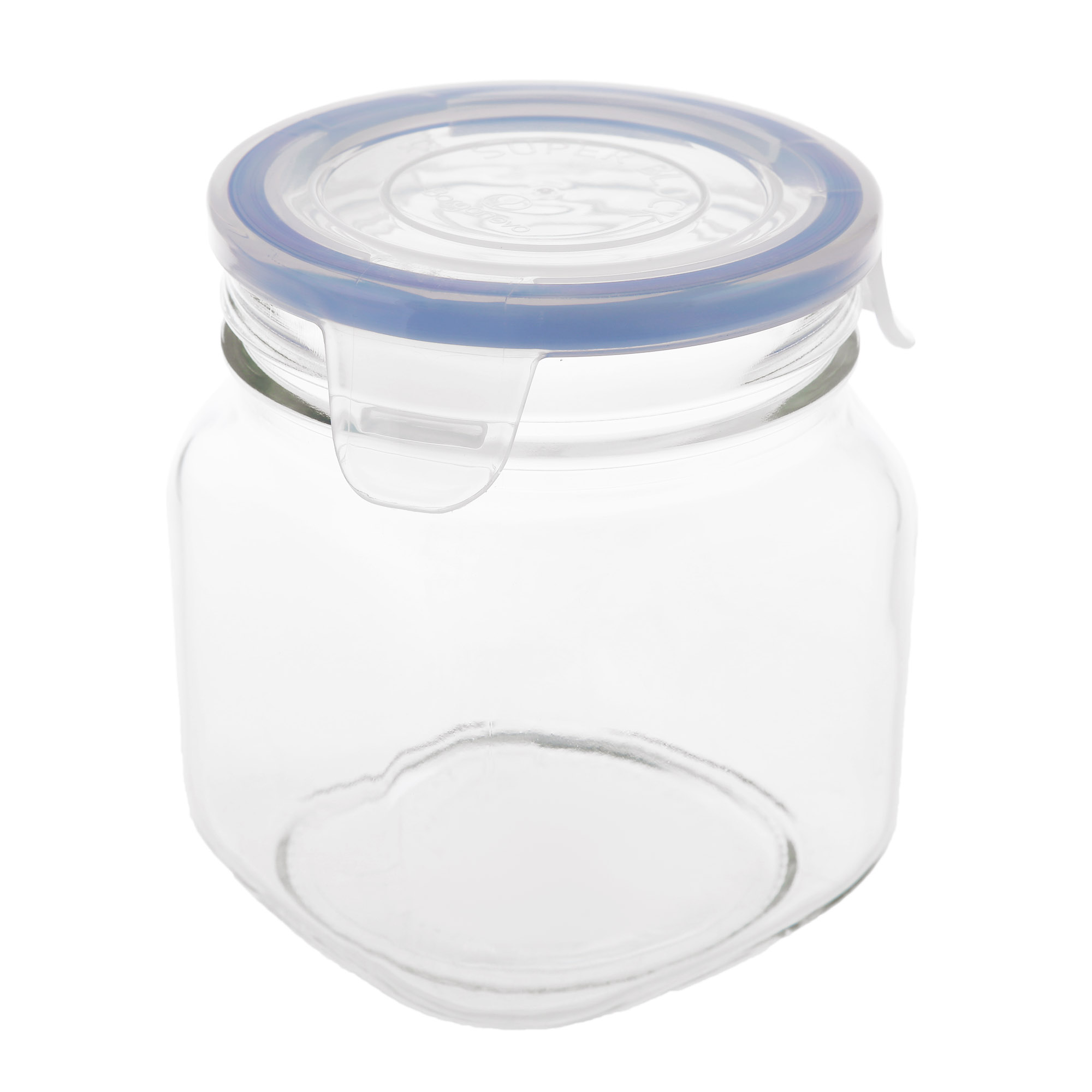 

Банка д/хранения Pengo Superblock 0,75 л, Прозрачный;синий