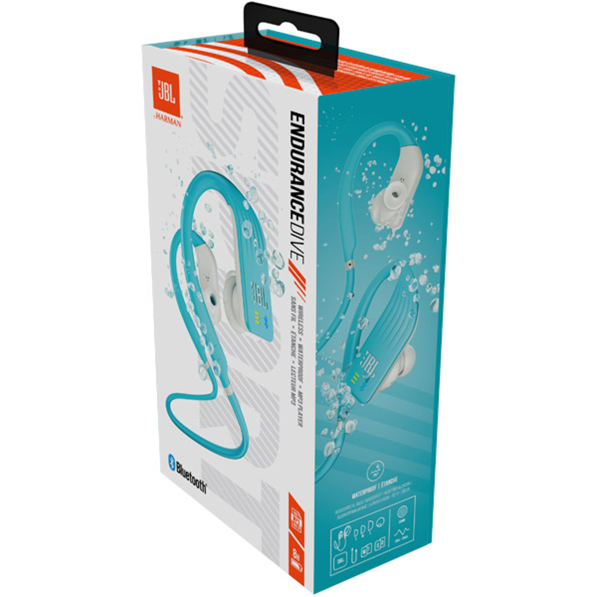 фото Наушники jbl endurance dive teal