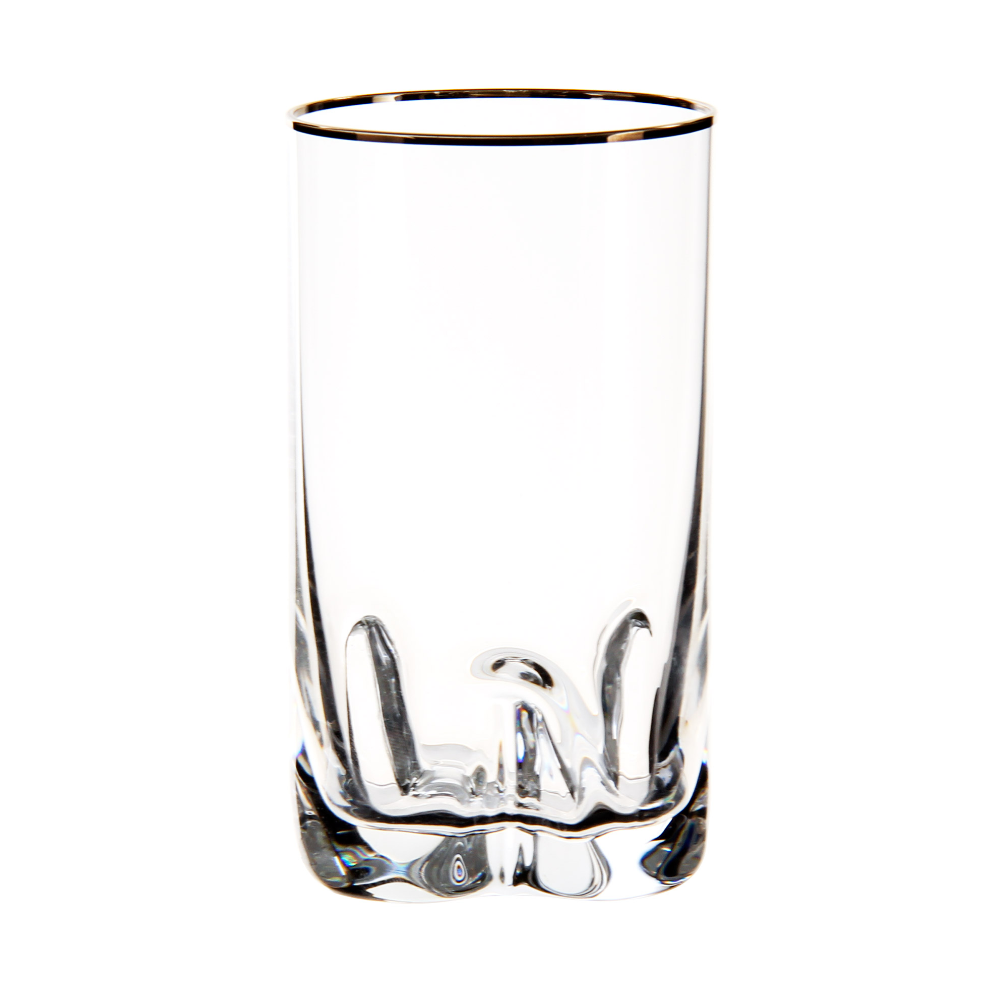 Набор стаканов для воды Bohemia crystall barline trio 230мл 6шт - фото 1