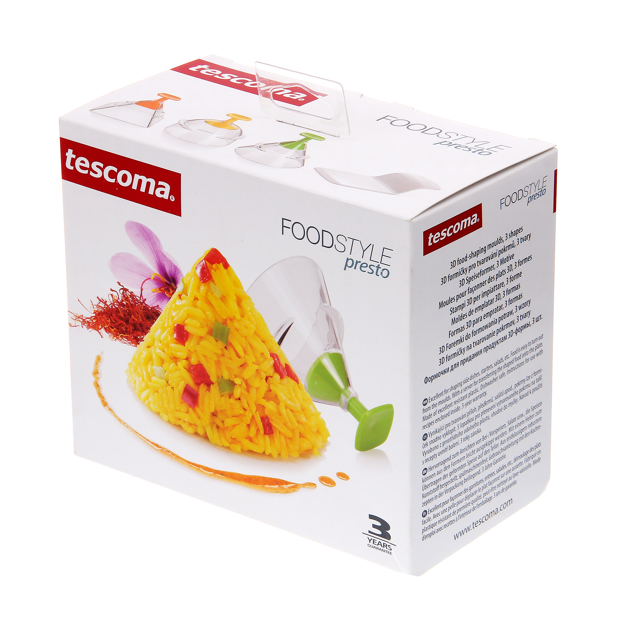 Формочки для придания продуктам 3d-формы Tescoma  presto foodstyle, 3 шт - фото 4