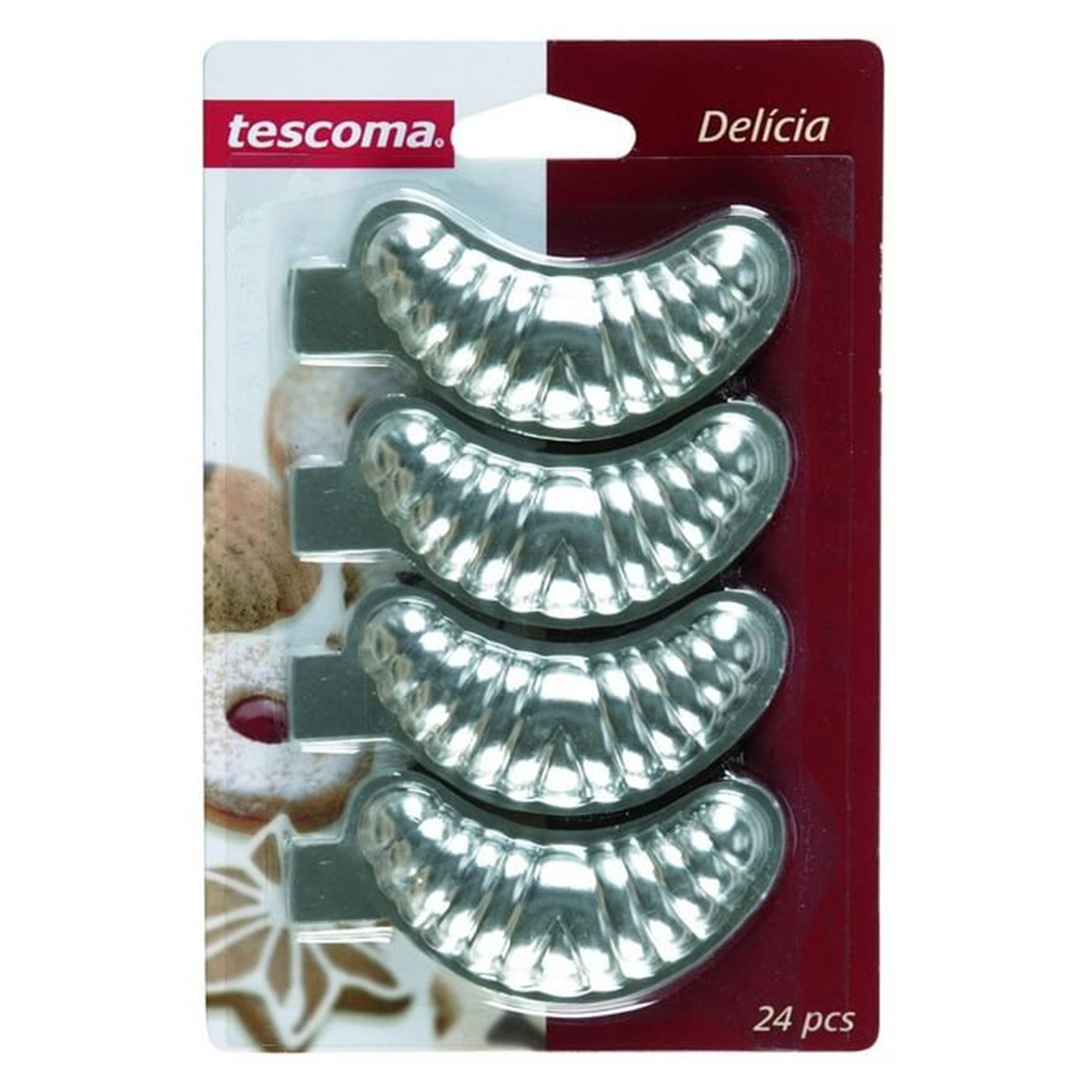 фото Набор формочек для выпечки рогалик tescoma delicia 24 шт