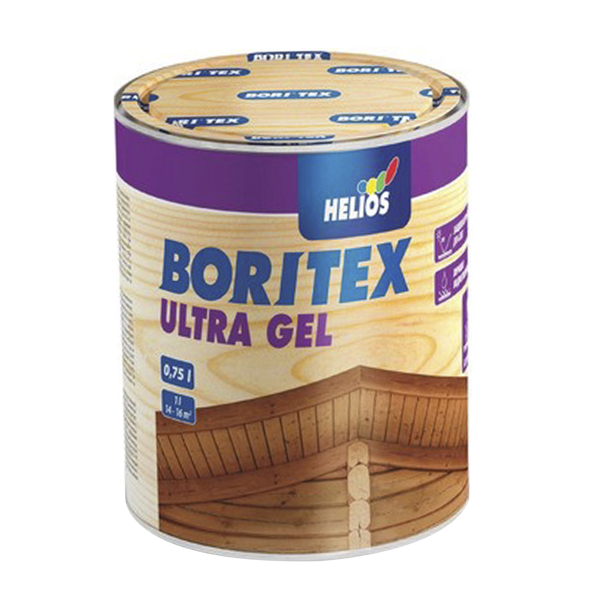 

Лазурь Boritex Ultra Gel №3 Тик 0,75 л