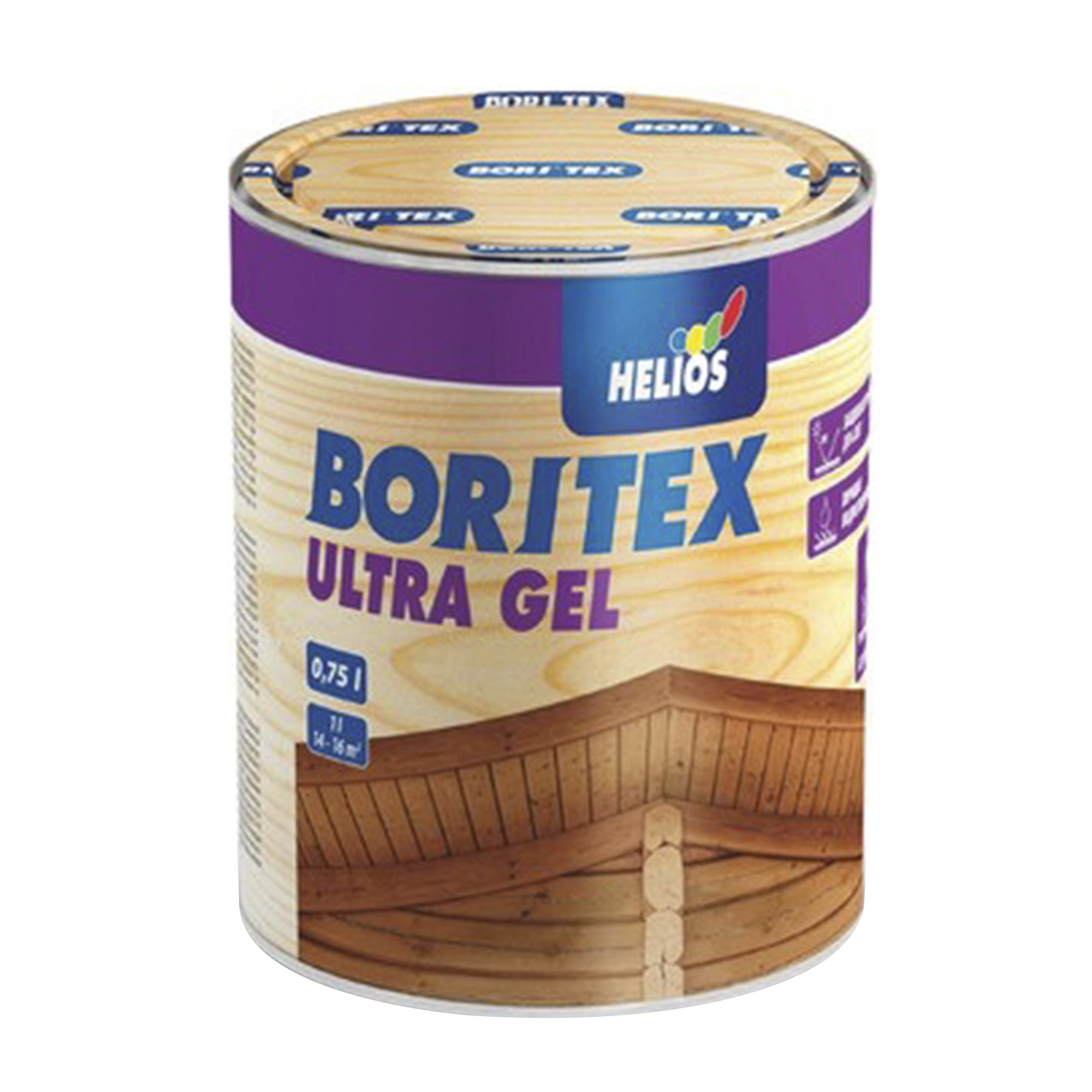 

Лазурь Boritex Ultra Gel №9 Палисандр 0,75 л