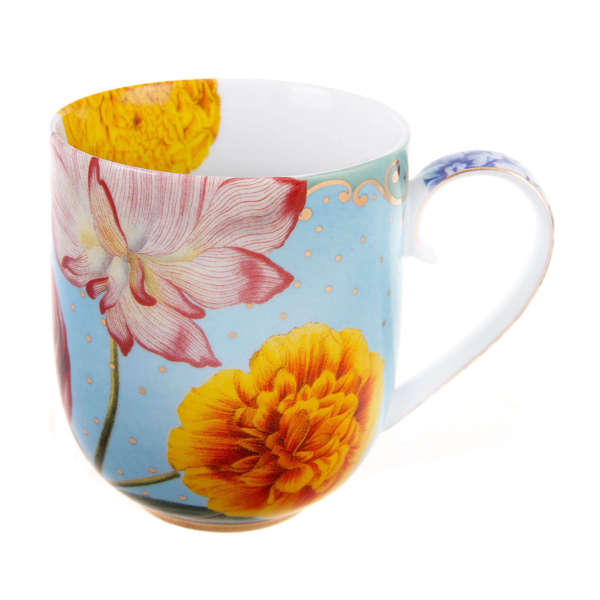 

Кружка большая Pip studio royal flowers 32.5мл