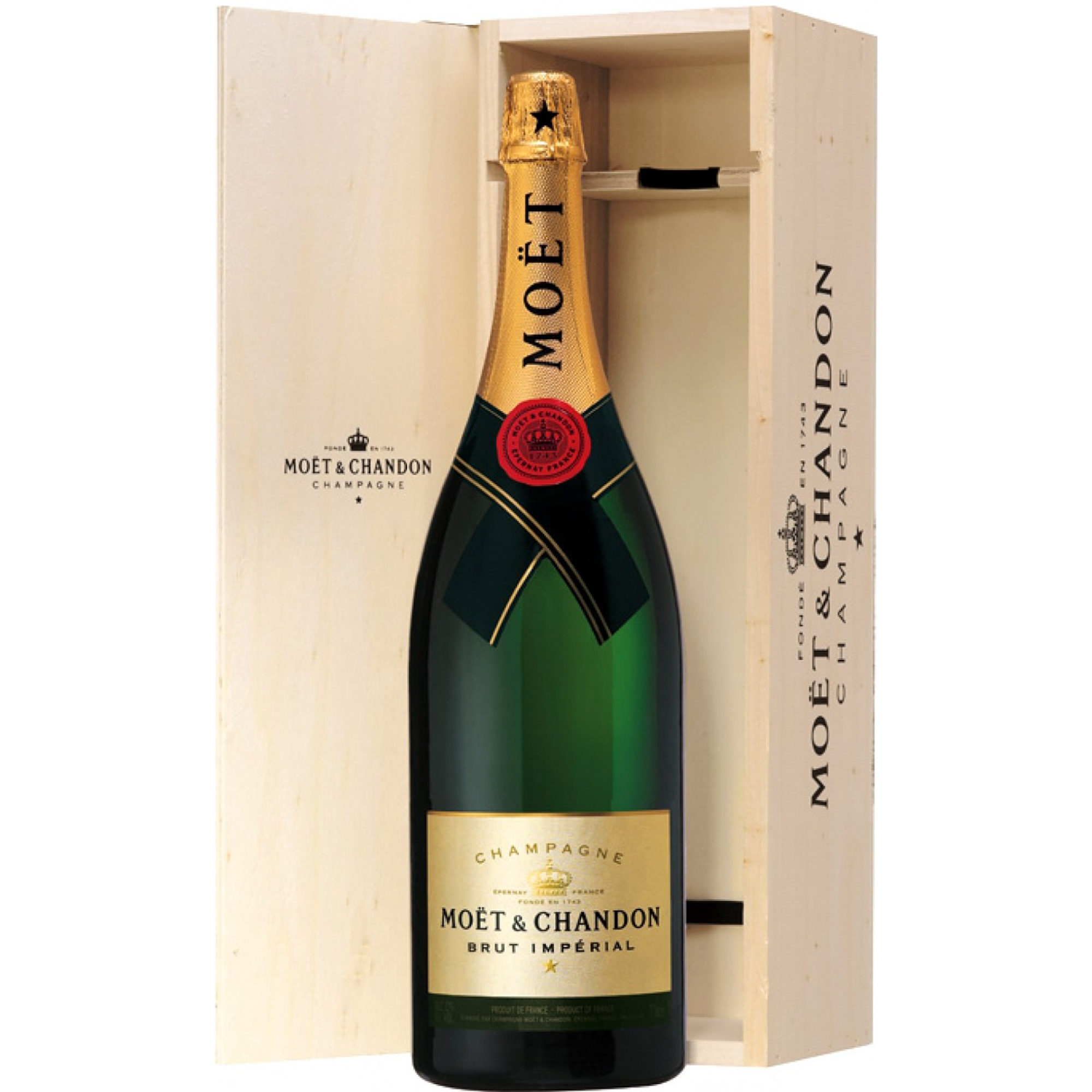 

Шампанское Moet & Chandon Brut "Imperial" 3 л, Соломенно-желтый