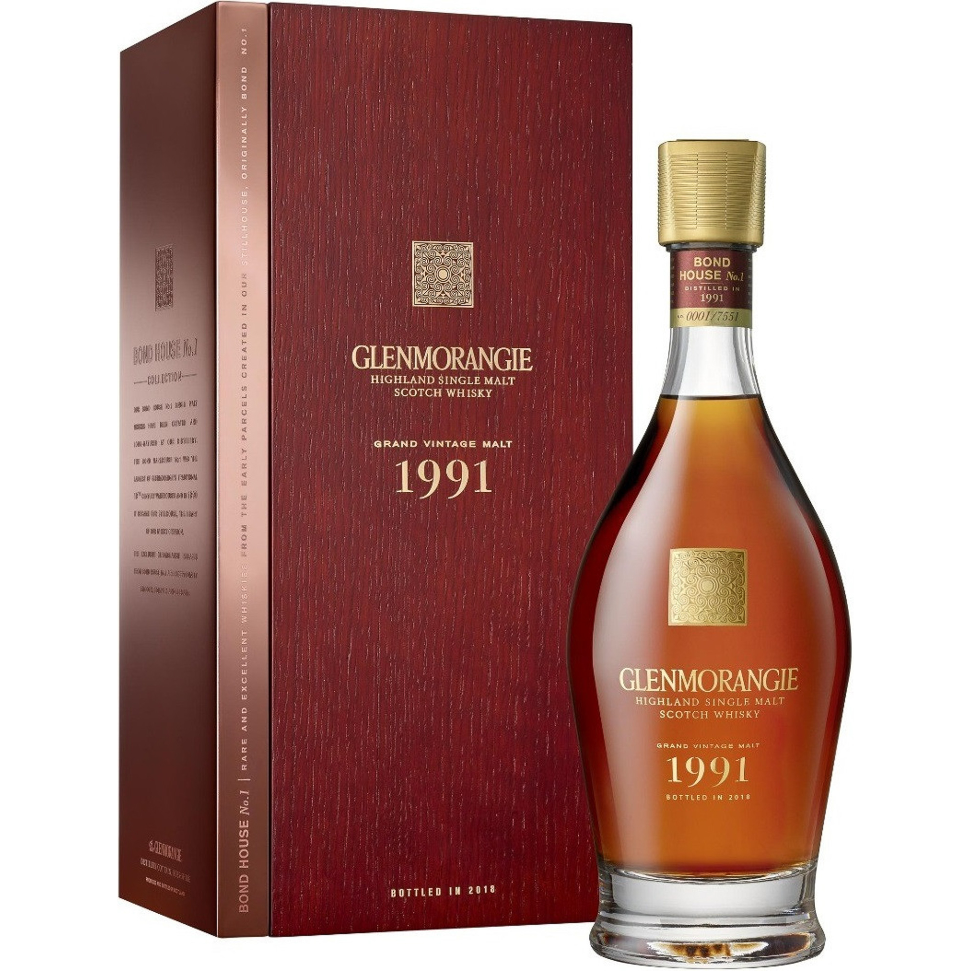 фото Виски glenmorangie the grand vintage malt 1989 год 0,7 л