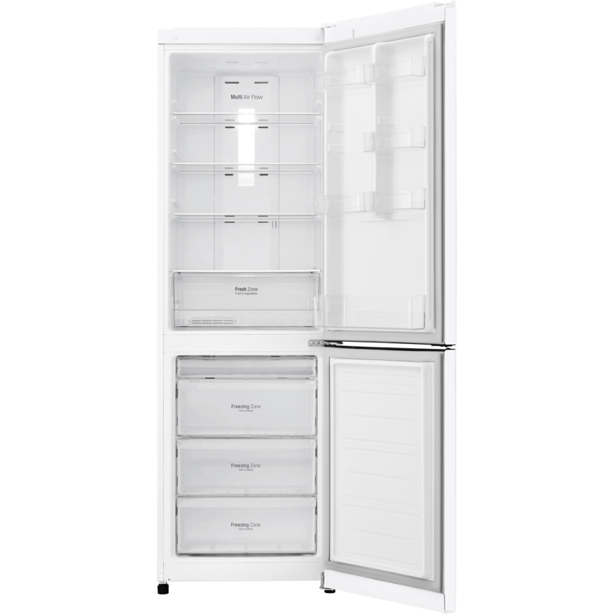 Холодильник LG GA-B419SQGL, цвет белый - фото 2