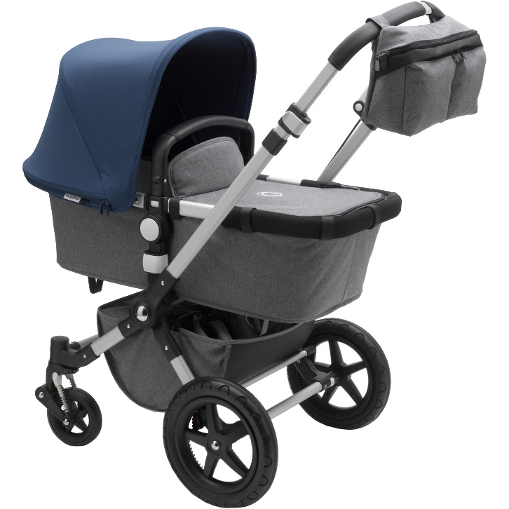 

Коляска 2 в 1 Bugaboo Cameleon3 Alu/Grey Melange-Sky Blue