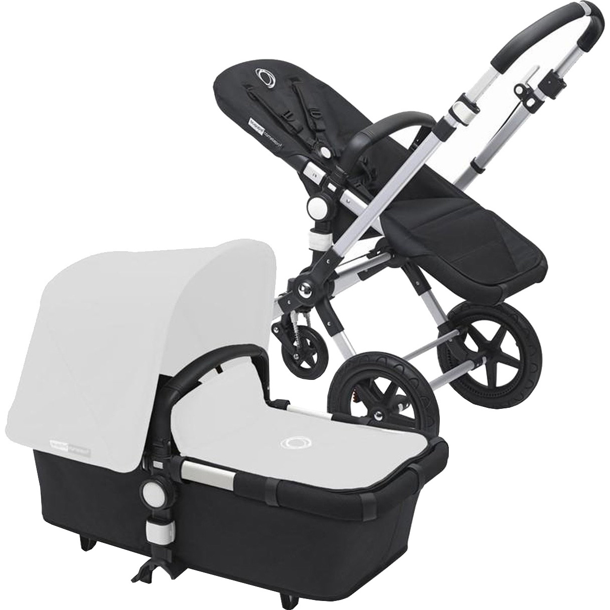 

Коляска 2 в 1 Bugaboo Cameleon3 без сменного комплекта Alu/Black