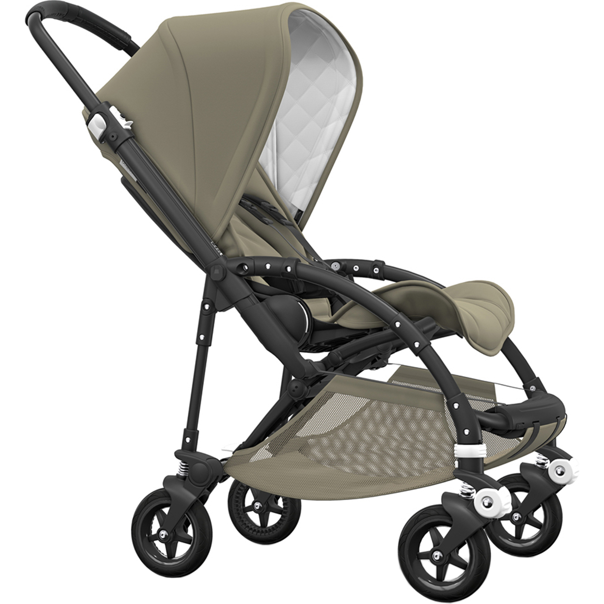 фото Прогулочная коляска bugaboo bee 5 complete black khaki