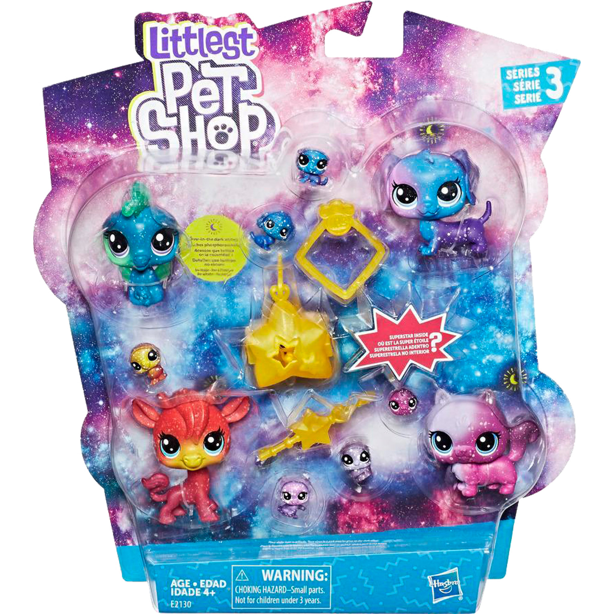 фото Игровой набор hasbro littlest pet shop 11 космических петов