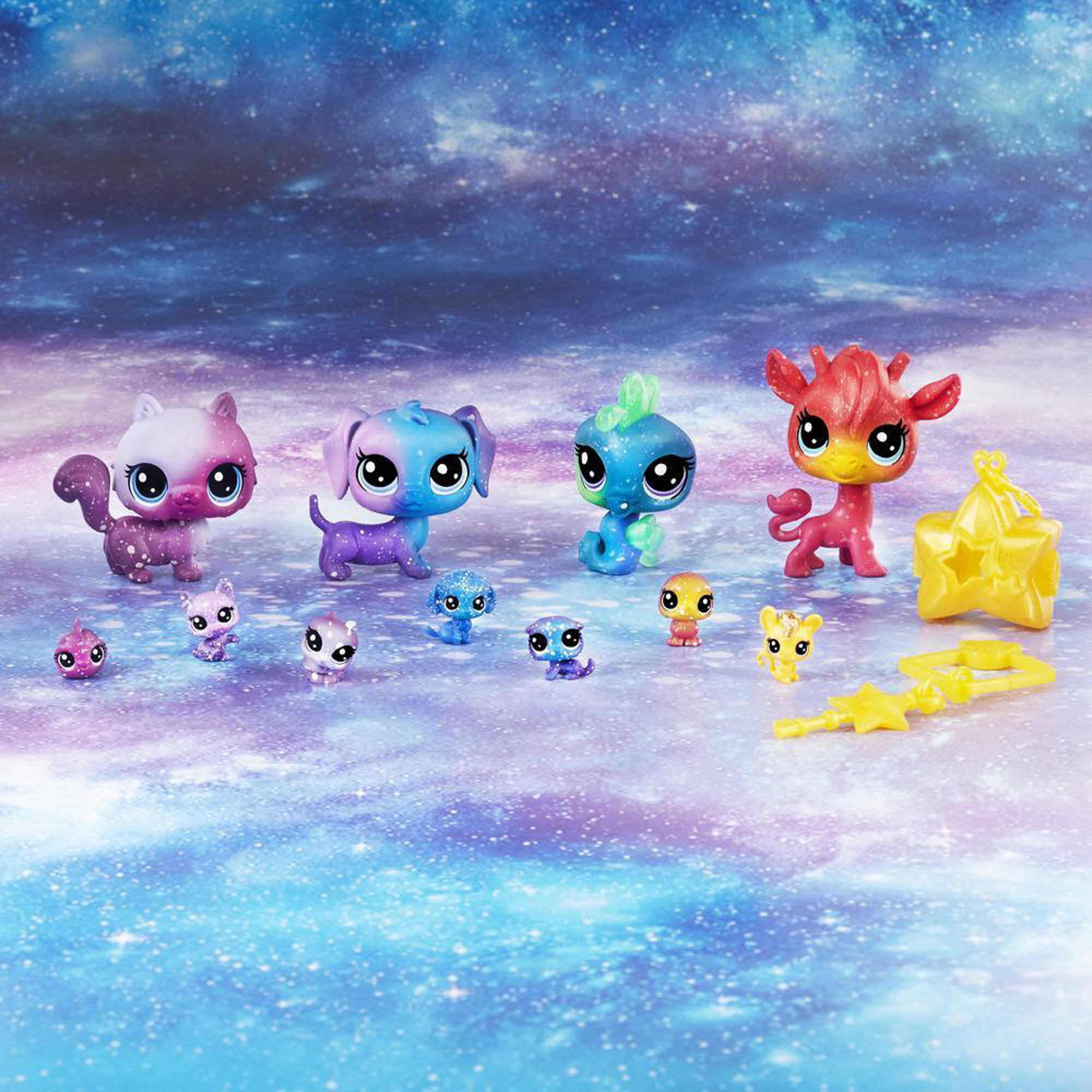 фото Игровой набор hasbro littlest pet shop 11 космических петов