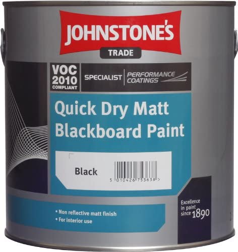 фото Краска johnstones quick dry matt blackboard 2.5л