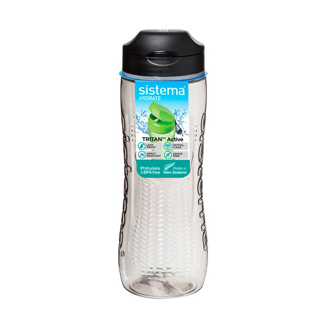 Бутылка для воды Sistema Tritan Swift 0,8 л, цвет в ассортименте - фото 3