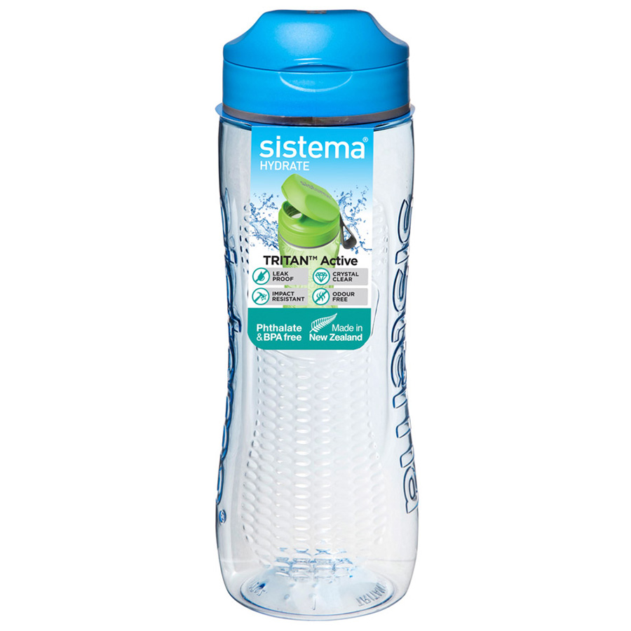 Бутылка для воды Sistema Tritan Swift 0,8 л, цвет в ассортименте - фото 4