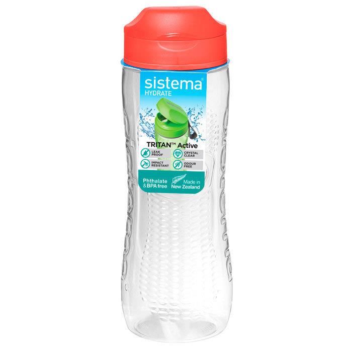 Бутылка для воды Sistema Tritan Swift 0,8 л, цвет в ассортименте - фото 5