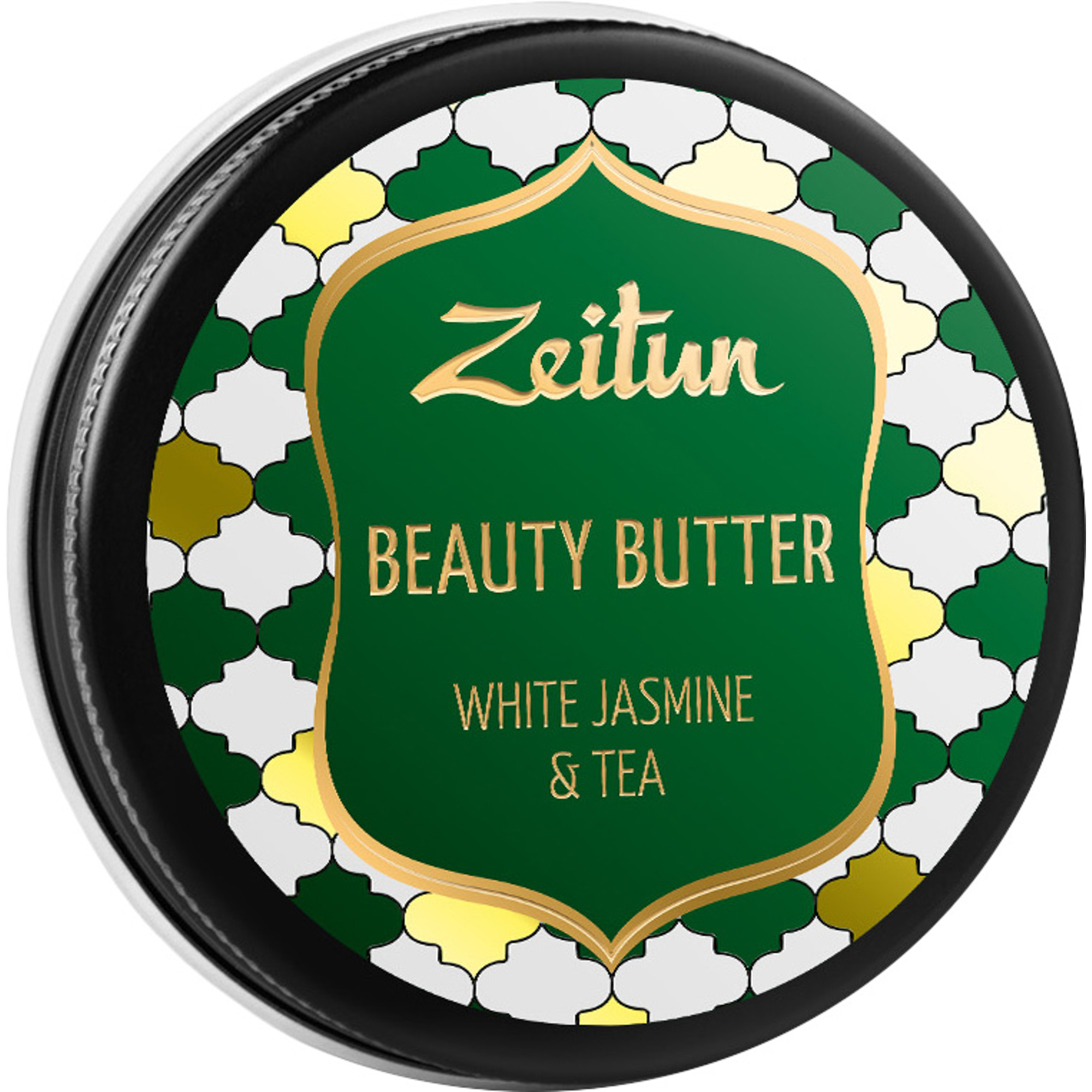 фото Масло для рук, тела и лица zeitun бьюти-баттер белый жасмин и чай 55 мл