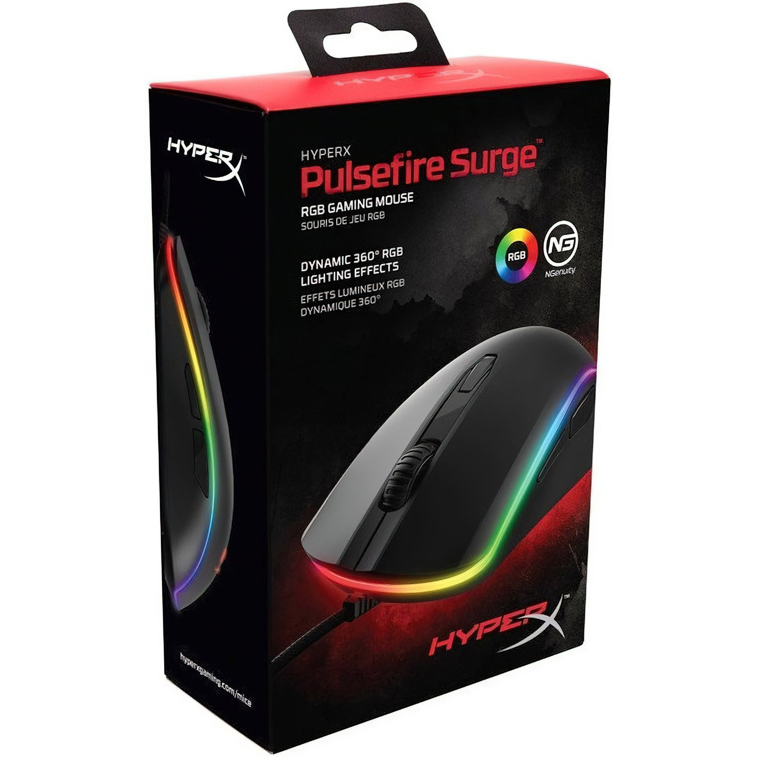 Компьютерная мышь HyperX Pulsefire Surge RGB (HX-MC002B) черная