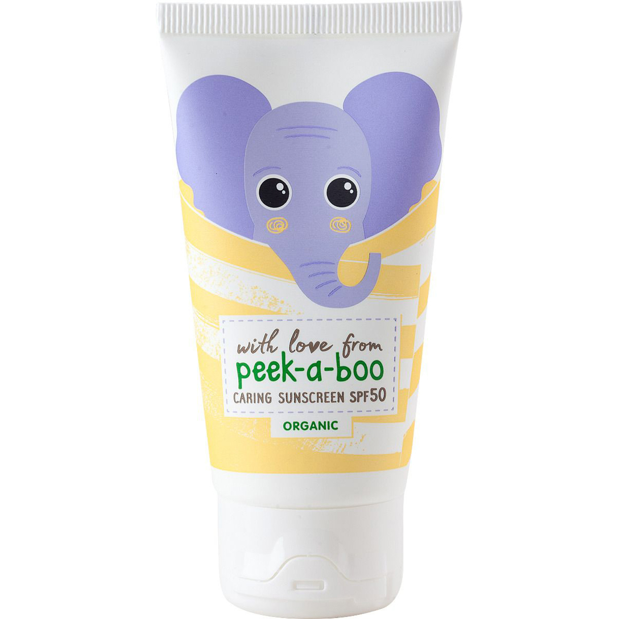 фото Крем солнцезащитный peek-a-boo spf 50 органический 50 мл