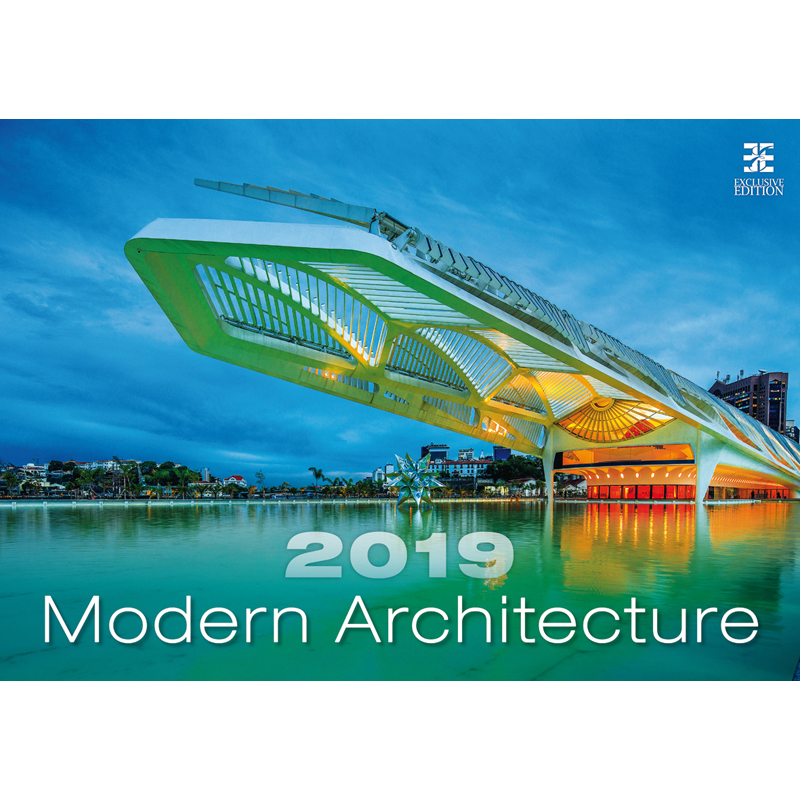 

Календарь настенный перекидной Modern Architecture на 2019 год