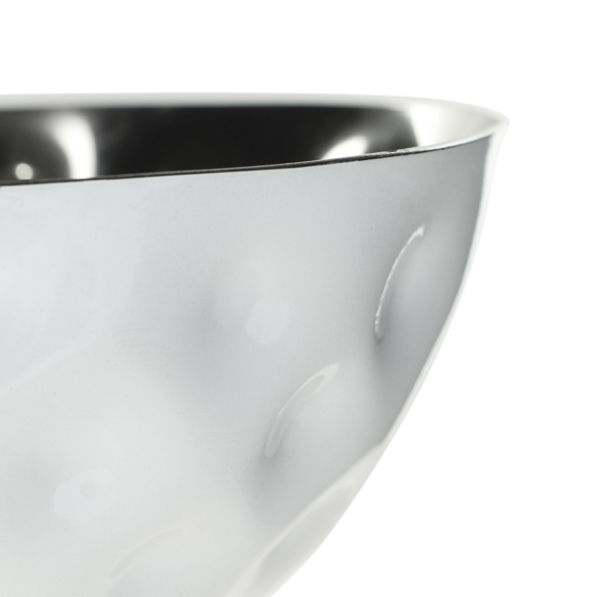 Декоративная чаша Wittkemper Shiny S серебряная, цвет серебряный - фото 2