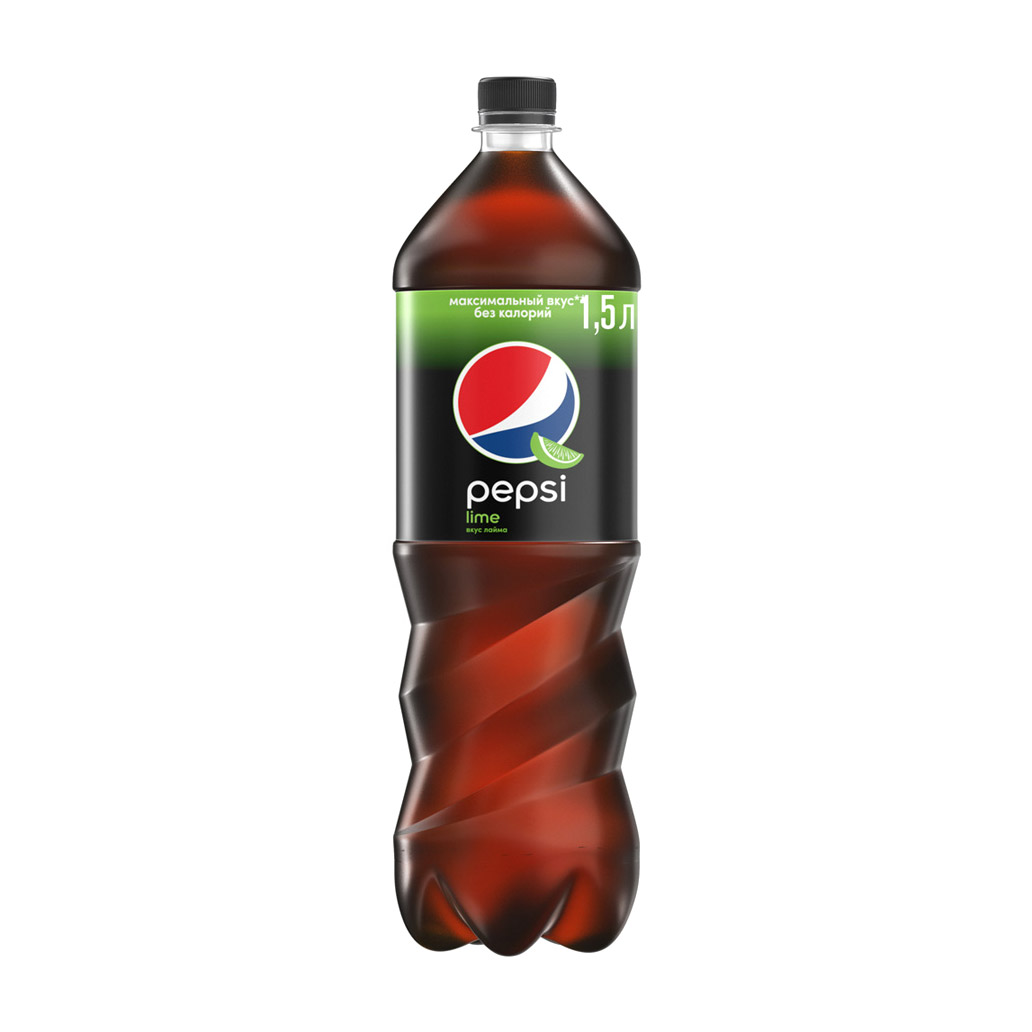 фото Напиток газированный pepsi lime 1,5 л