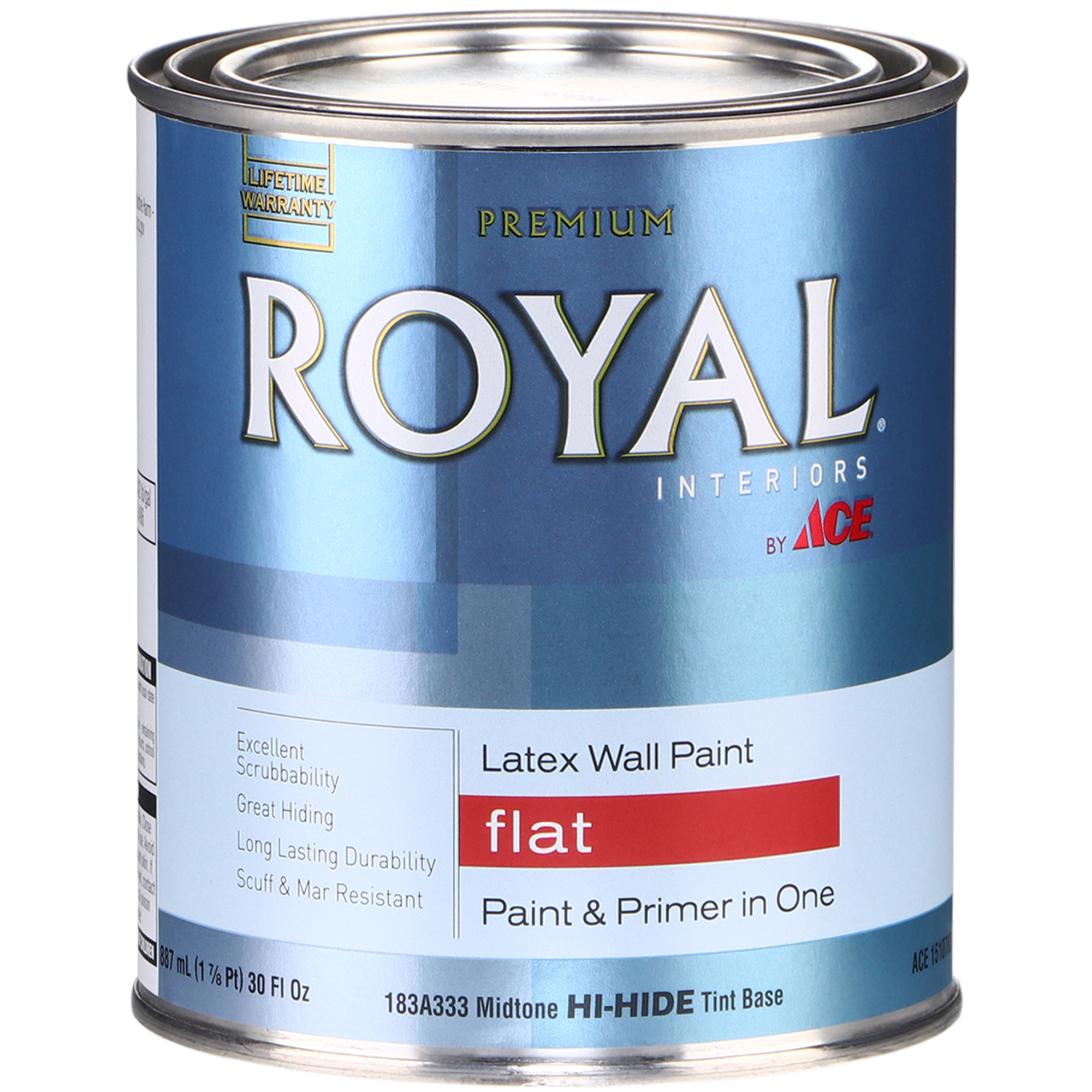 Краска Ace Royal flat wall paint midtone 946 мл