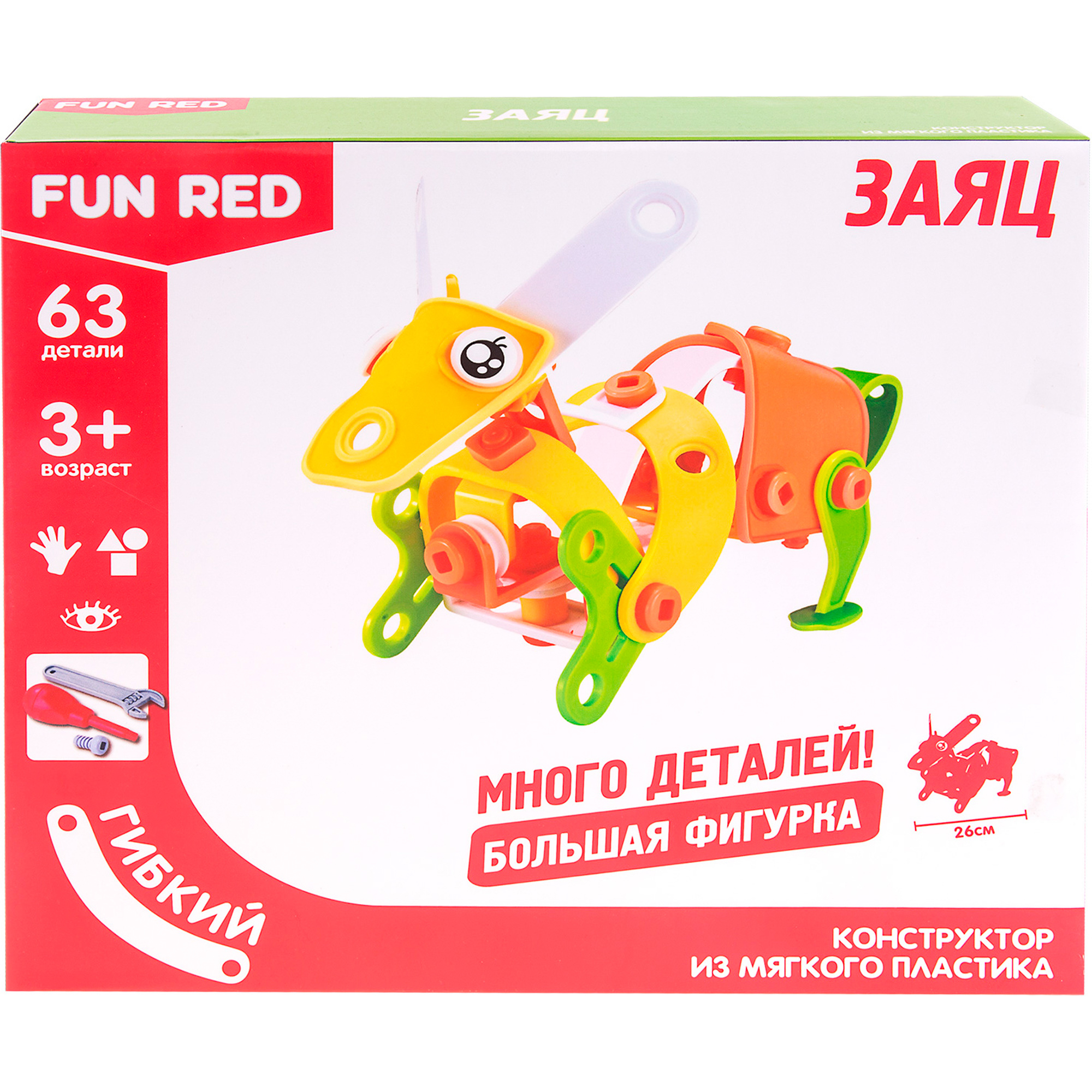 фото Конструктор fun red заяц