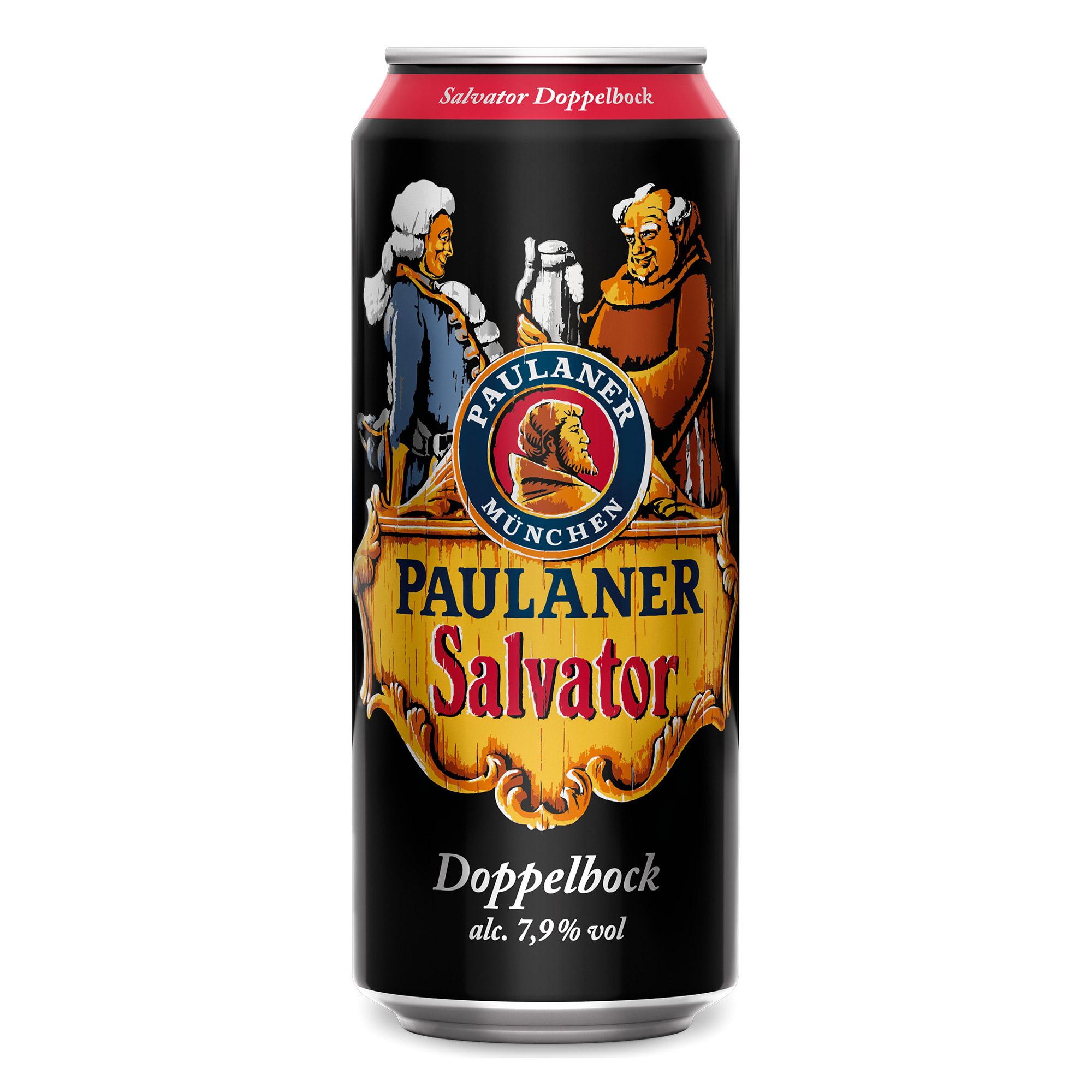 фото Пиво темное нефильтрованное paulaner "salvator" 0,5 л