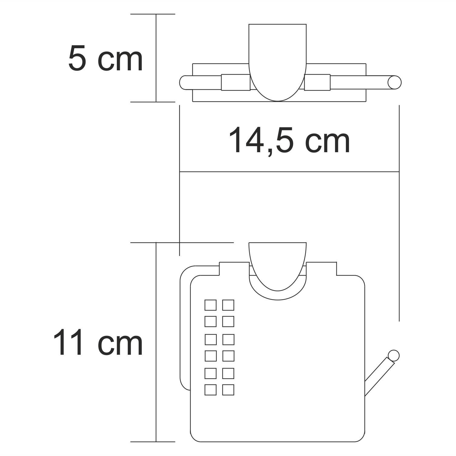 фото Держатель для бумаги с крышкой wasserkraft хром