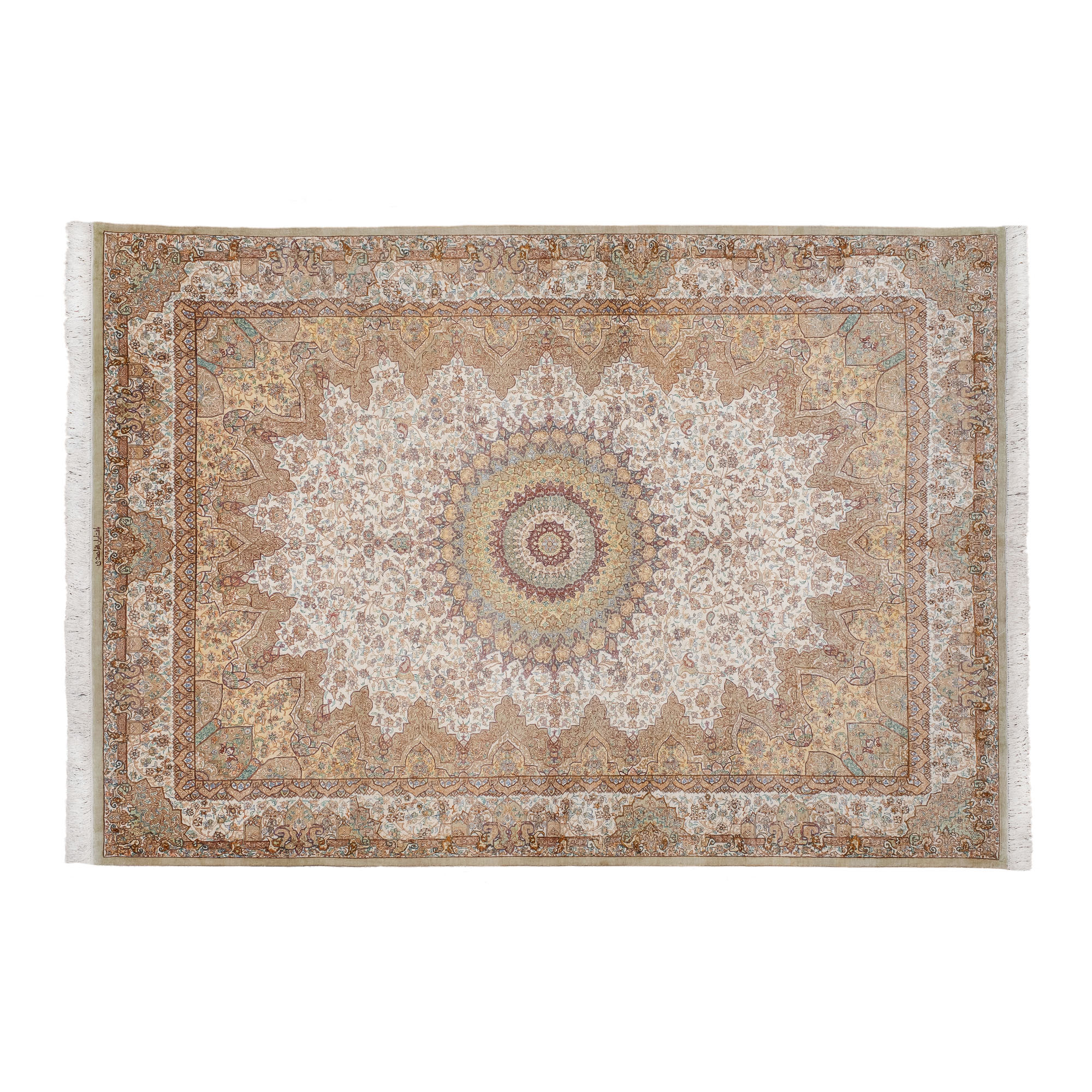 

Ковёр Ковровые галереи кум медальон 20558 70raj 2.02х2.97 м