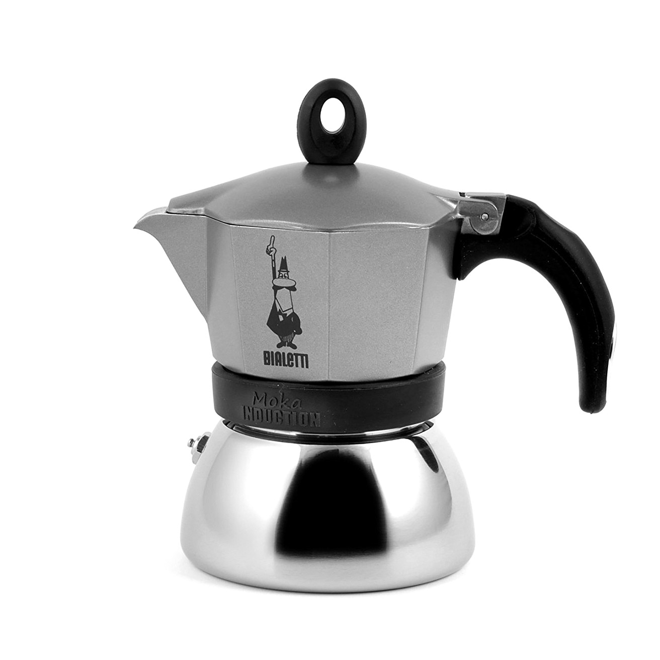 фото Гейзерная кофеварка bialetti moka induction на 3 порции