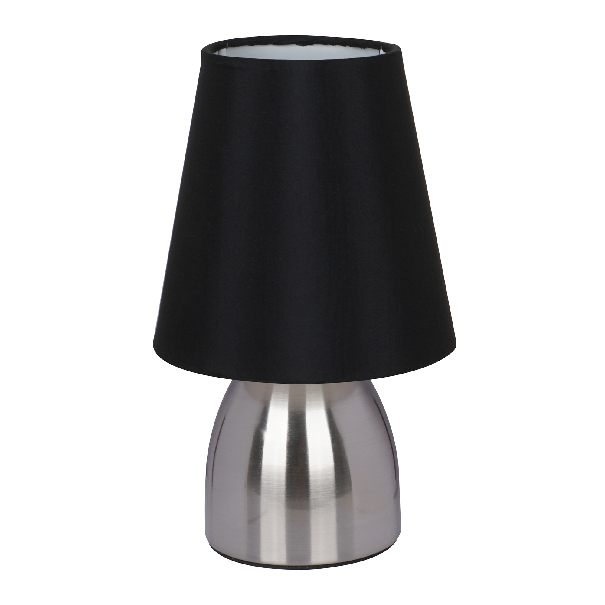 Настольная лампа J-light BUFFY 1311/1T E27*1*25W никель/коричневый