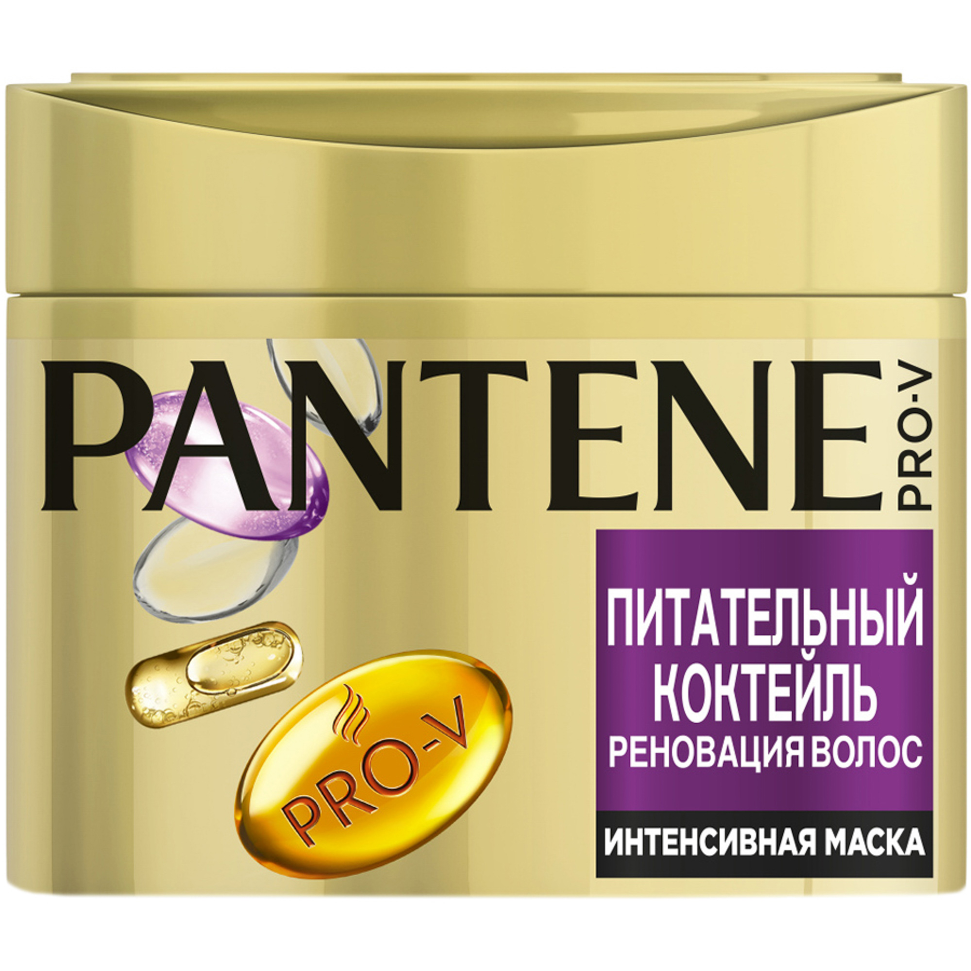 фото Маска для волос pantene pro-v питательный коктейль 300 мл