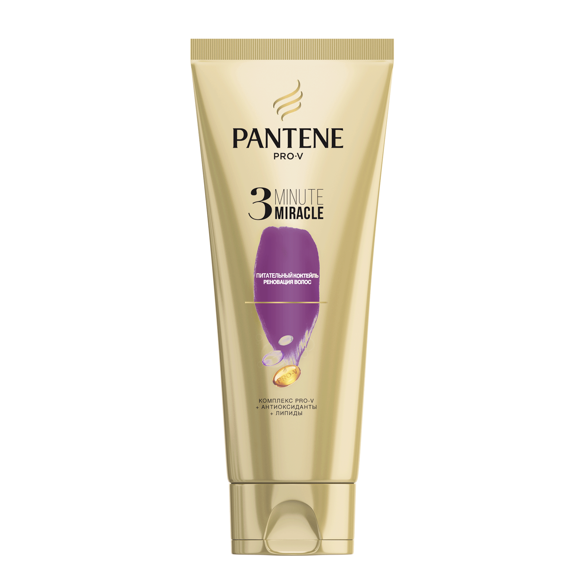 фото Бальзам-ополаскиватель pantene pro-v 3 minute miracle питательный коктейль 200 мл