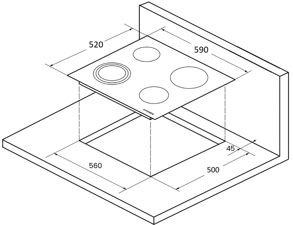 Варочная поверхность Kuppersberg ECS 603