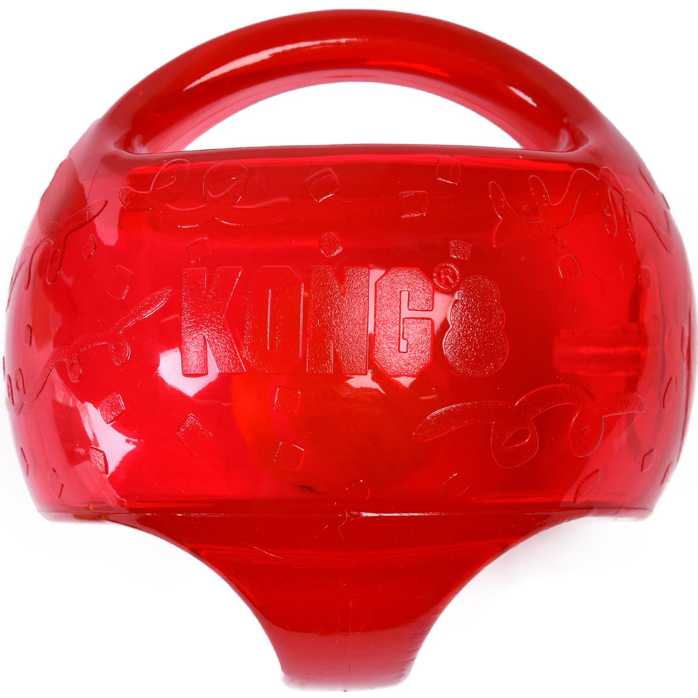 фото Игрушка для собак kong jumbler мячик синтетическая резина 14 см в ассортименте