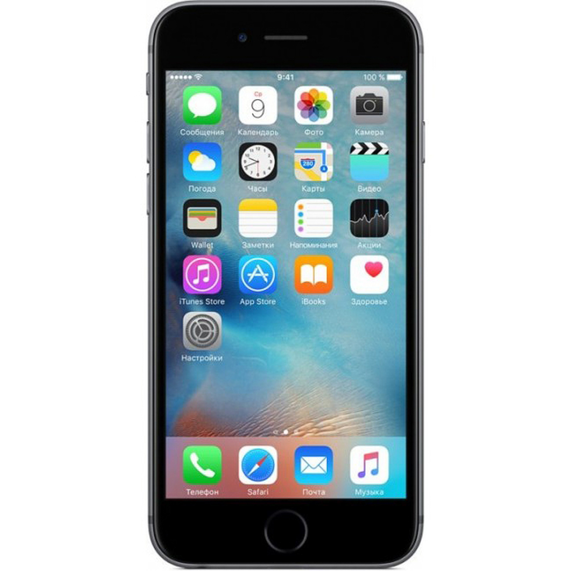 фото Смартфон apple iphone 6s 16gb space grey восстановленный