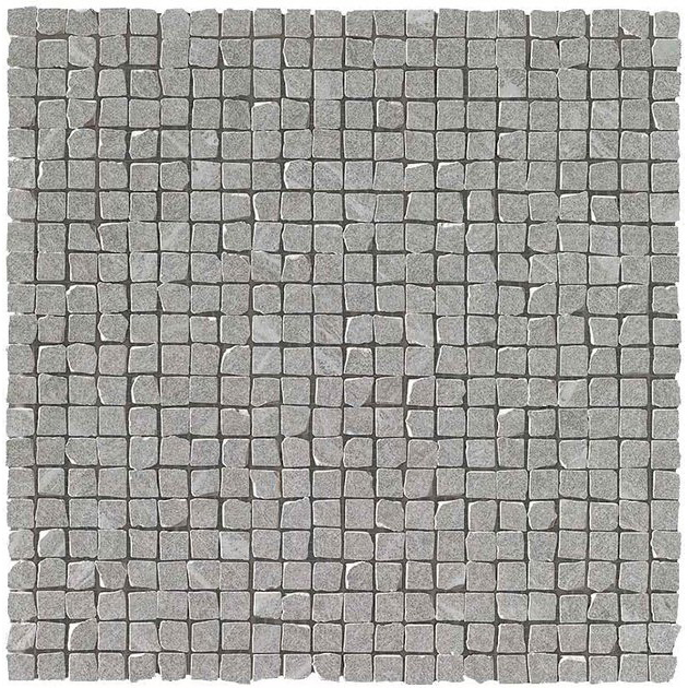 Декор Dom Ceramiche СД252К Concretus Mosaic Antracite DCU70M 30х30 см, цвет серый - фото 1