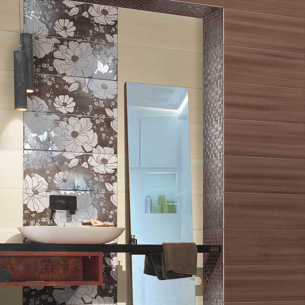 фото Плитка paul ceramiche skyfall сп427к psfr06 brown 25х60 см